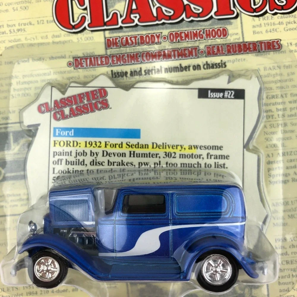 Racing Champions Classified Classics 1932 32 Ford Sedan‎ Delivery Die Cast 1/64
